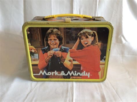 mork and mindy metal lunch box|Mork Mindy Lunch Box for sale .